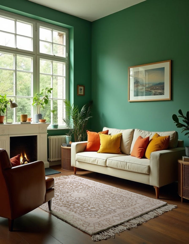 Oriental Silk Wash Chobi Rug - Size: 6.10 x 5.1