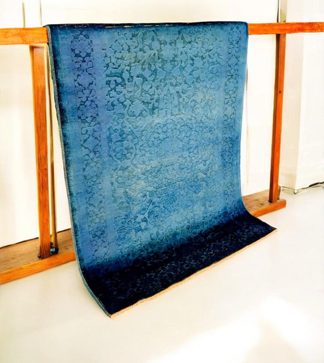 Oriental Silk Wash Chobi Rug - Size: 6 x 4.2