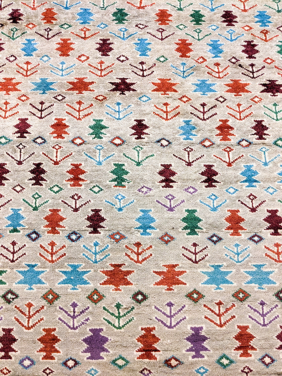 Tangerine - Size: 9.10 x 6.5 - Imam Carpet Co