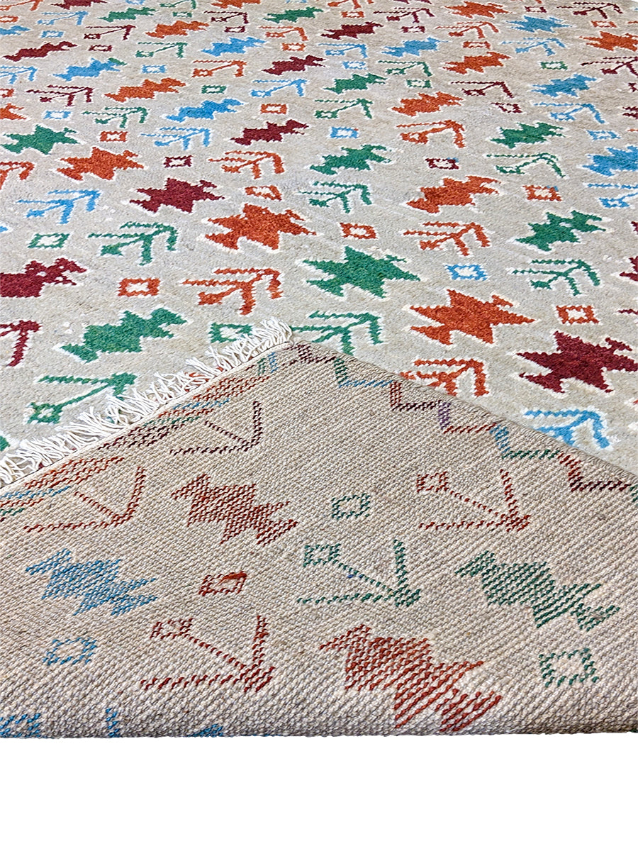 Tangerine - Size: 9.10 x 6.5 - Imam Carpet Co