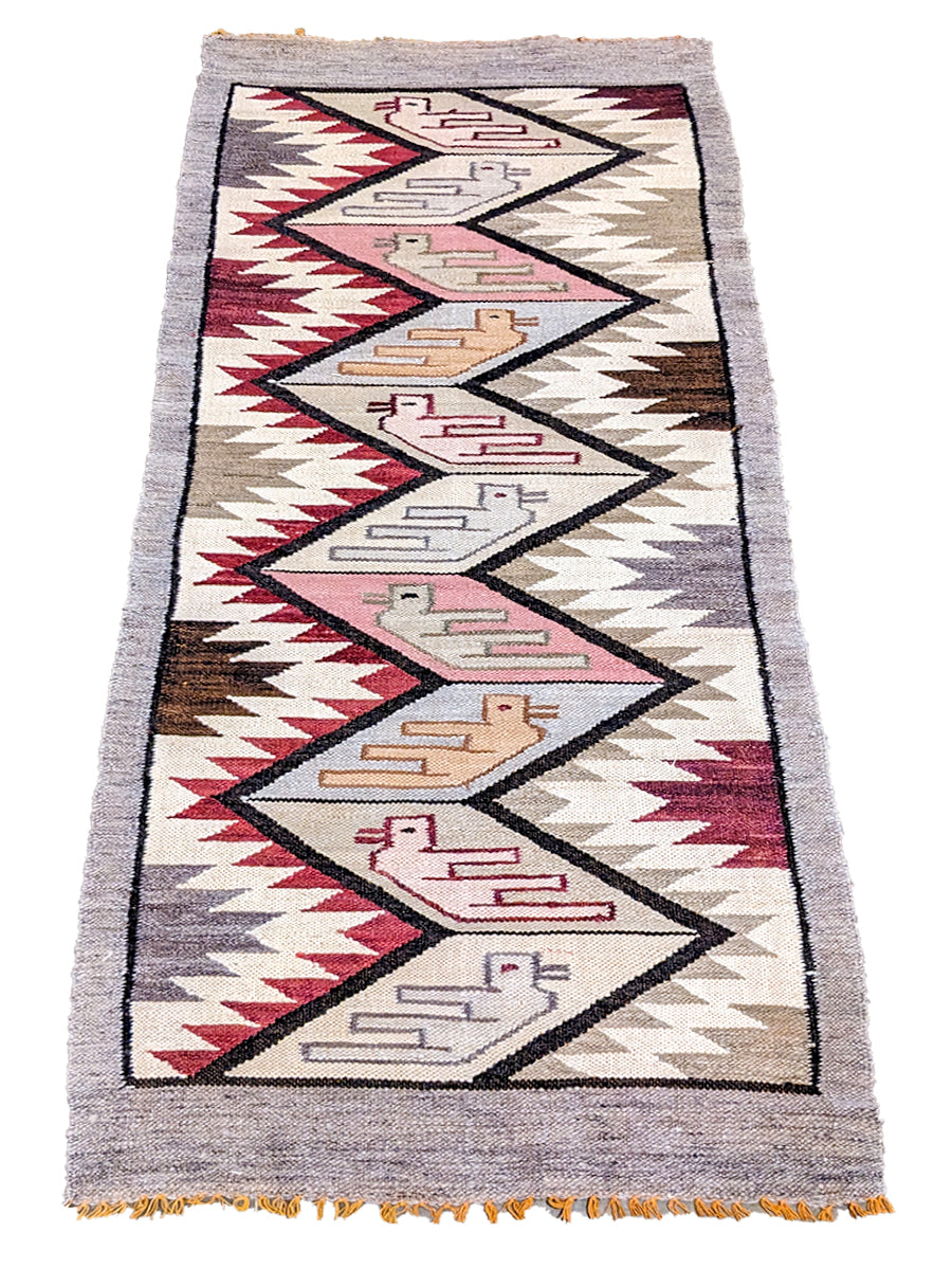 Kaleidosco - Size: 4.10 x 1.11 - Imam Carpet Co