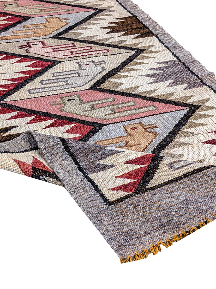 Kaleidosco - Size: 4.10 x 1.11 - Imam Carpet Co