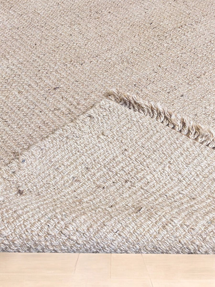 Flatweave Natural Jute Rug - Sample