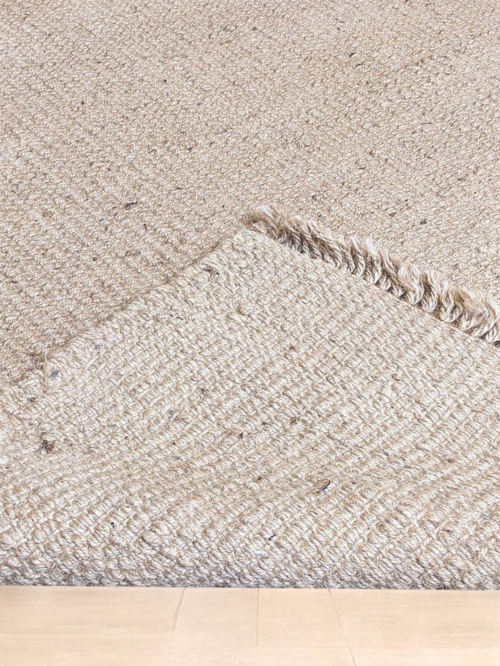 Flatweave Natural Jute Rug - Sample