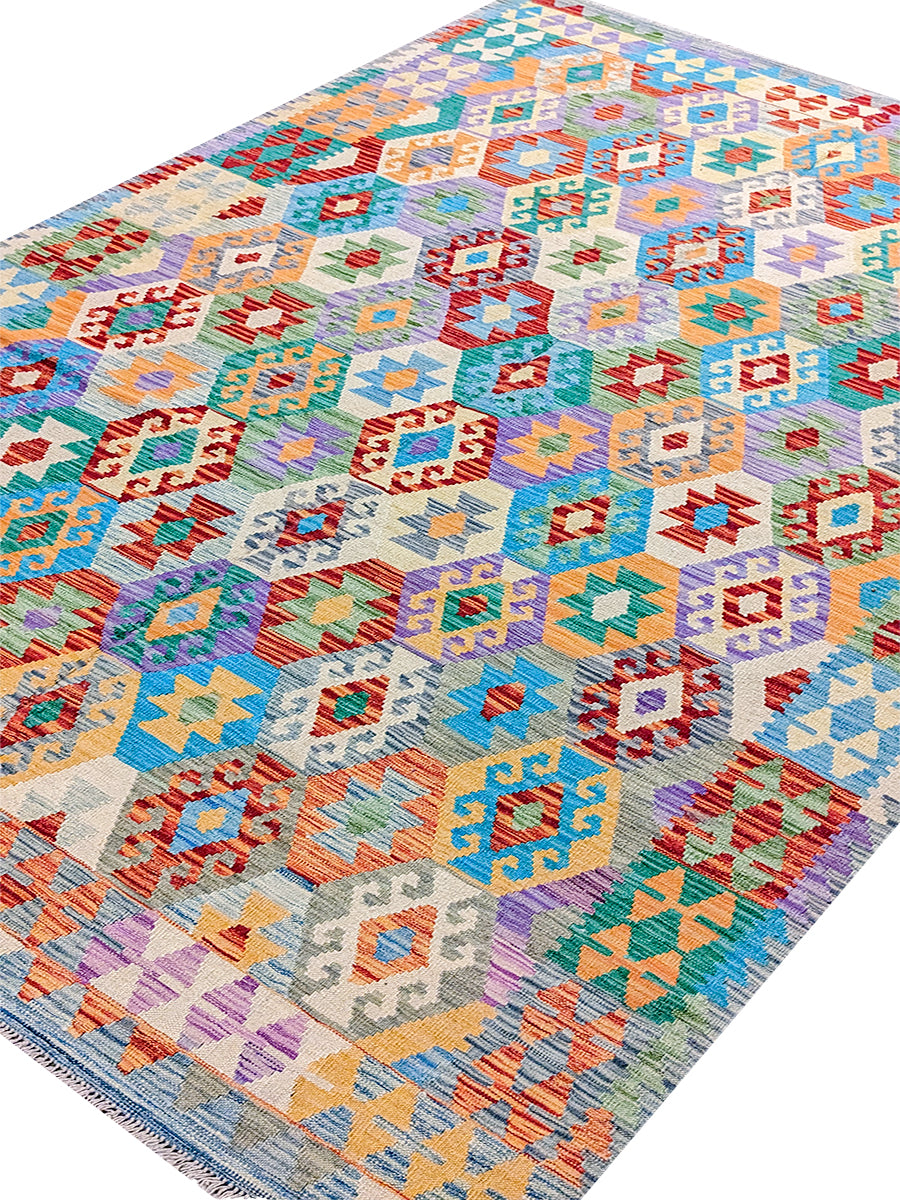 Takhar - Size: 9.4 x 6.8 - Imam Carpet Co