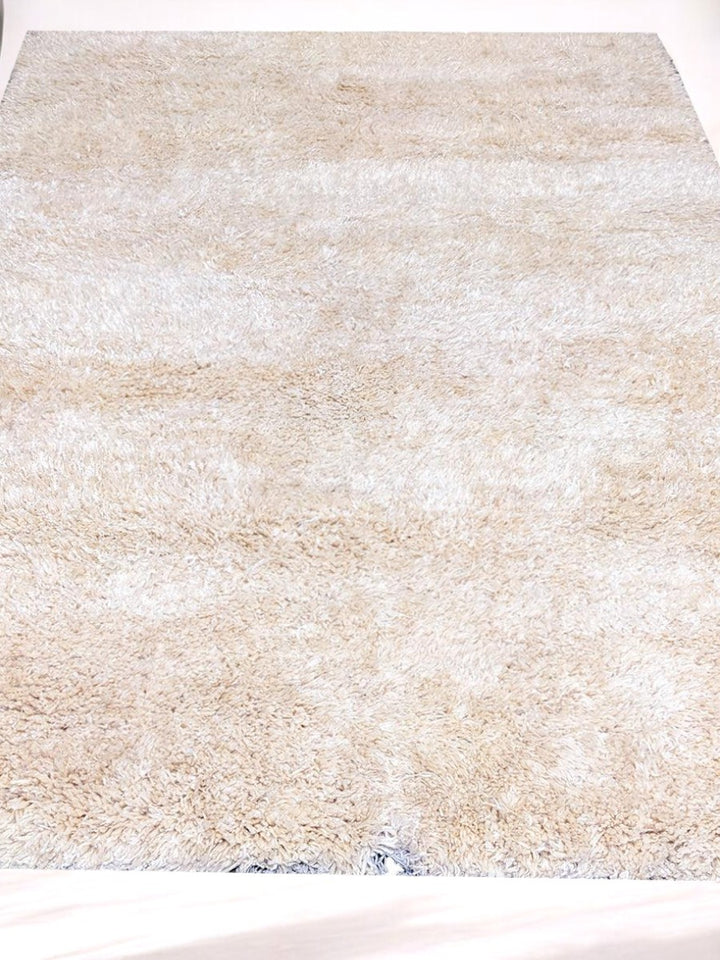 Modesh Shaggy Wool Rug - Size: Custom