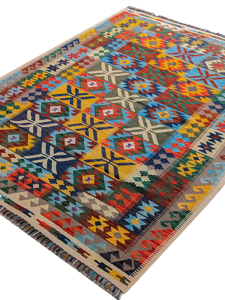Cultural - Size: 6.10 x 5.1 - Imam Carpet Co