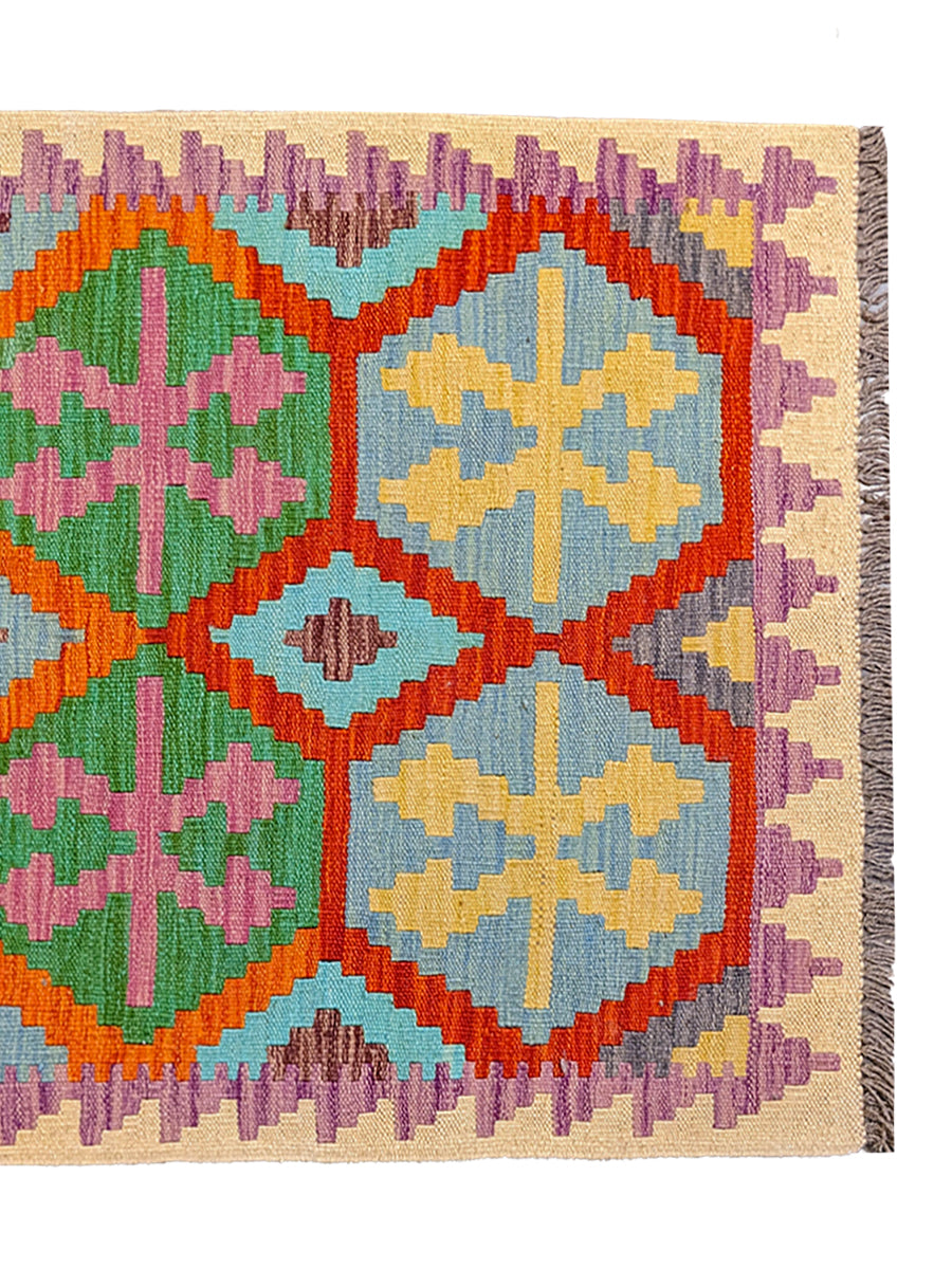 Kilim - Size: 9.5 x 2.7 - Imam Carpet Co
