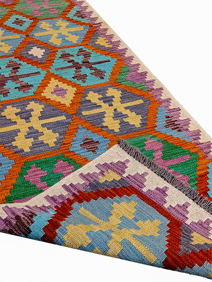 Kilim - Size: 9.5 x 2.7 - Imam Carpet Co