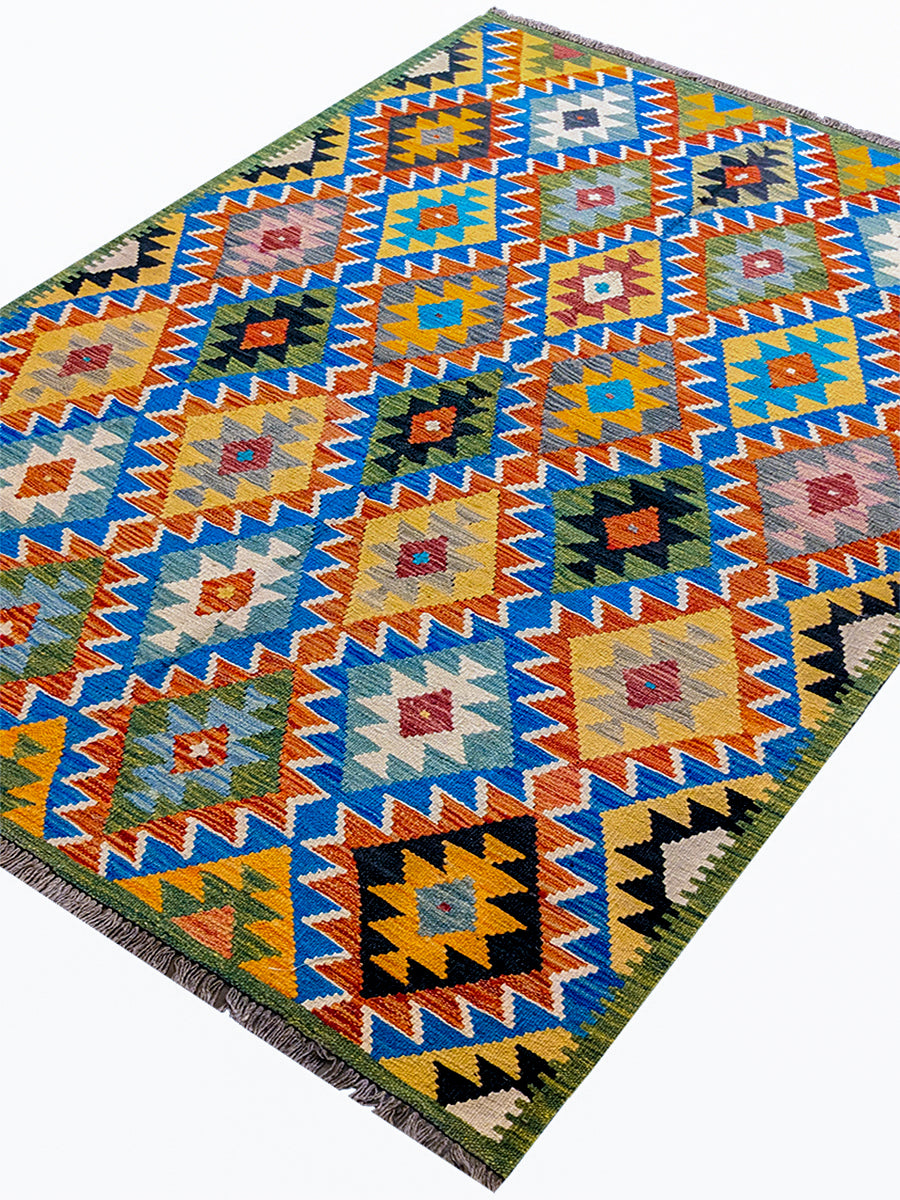 Rangoli - Size: 6.10 x 4.11 - Imam Carpet Co