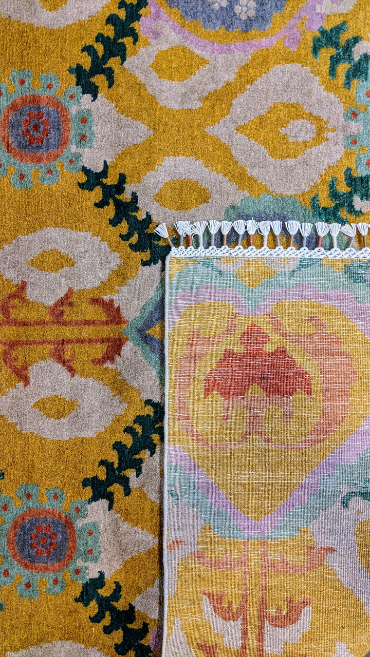 Saffron - Size: 9 x 6 - Imam Carpet Co