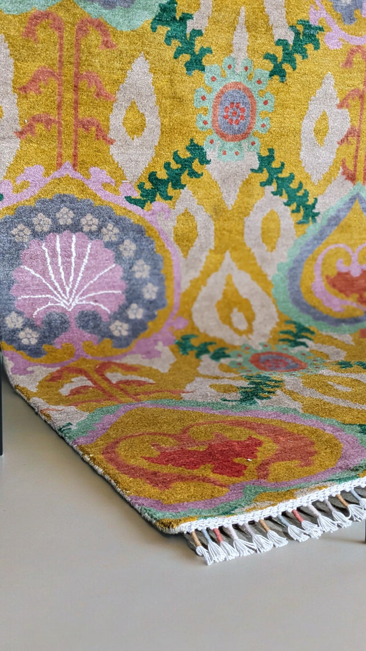 Saffron - Size: 9 x 6 - Imam Carpet Co