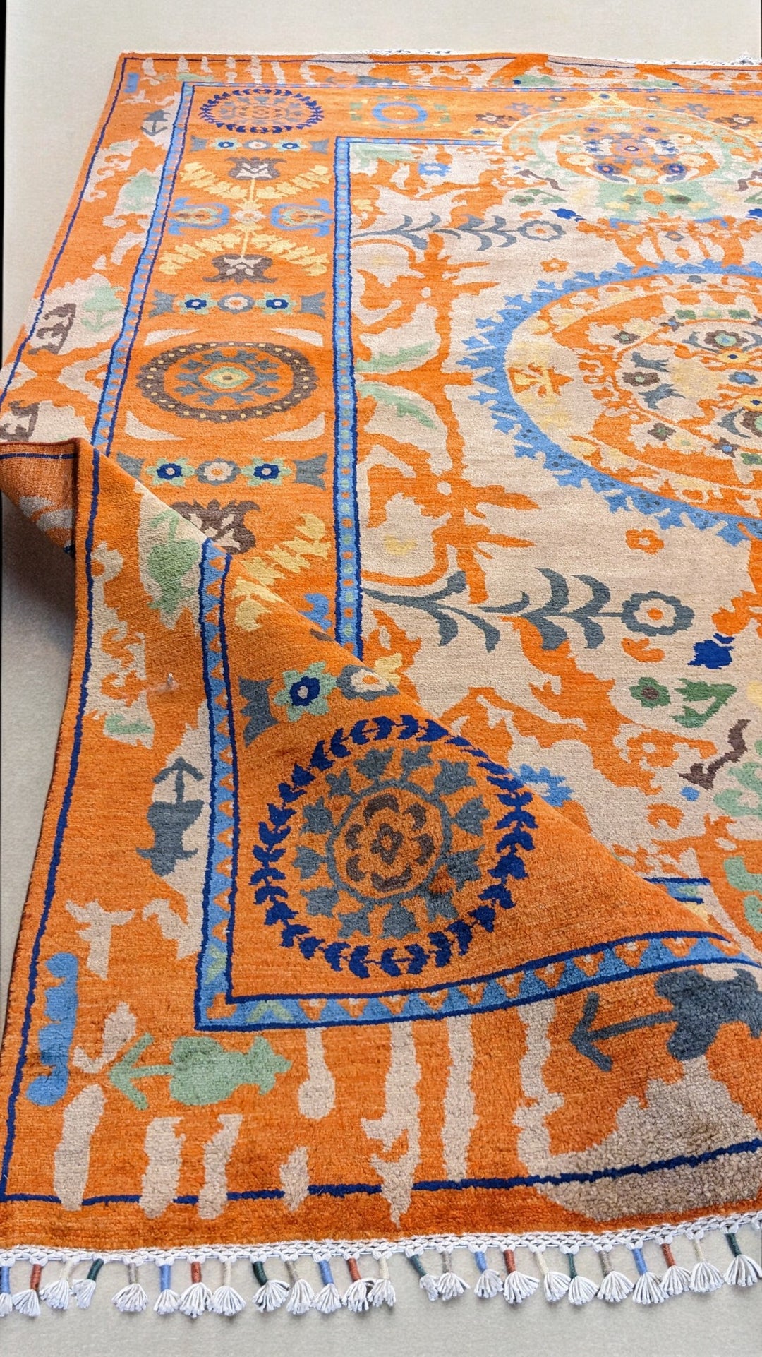 Zardozi - Size: 10.5 x 8 - Imam Carpet Co