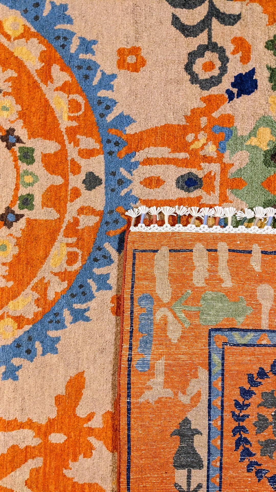 Zardozi - Size: 10.5 x 8 - Imam Carpet Co