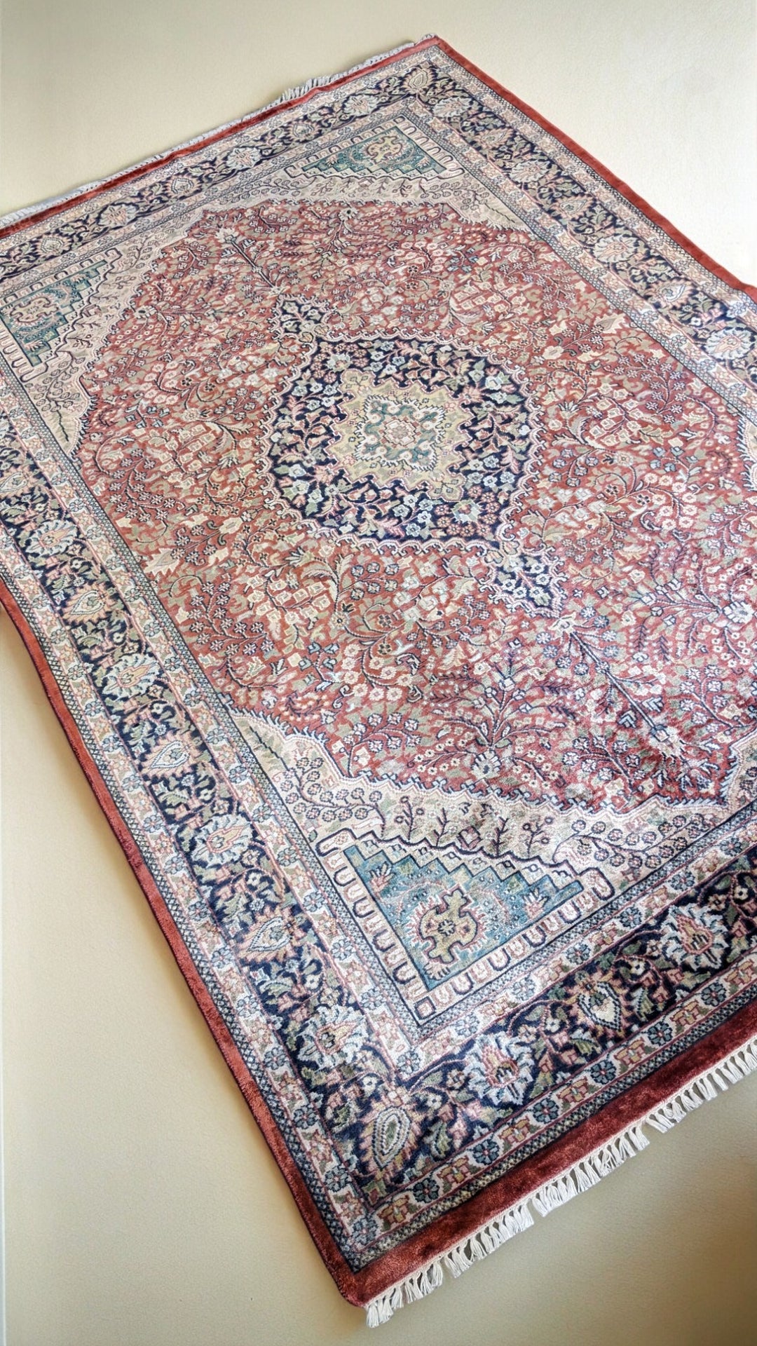 Resham - Size: 7.1 x 4.9 - Imam Carpet Co