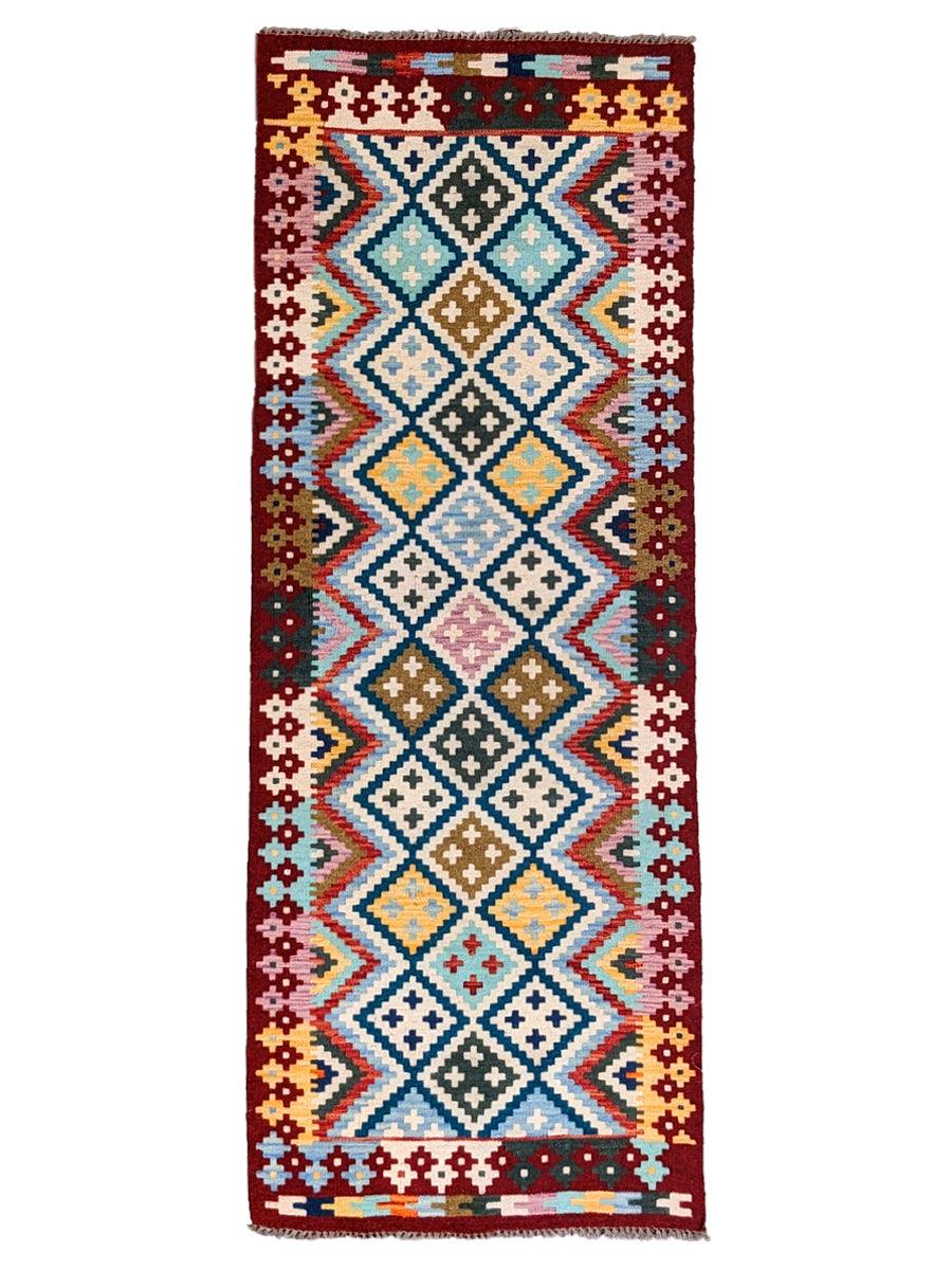 Afghan Maimana Kilim Runner