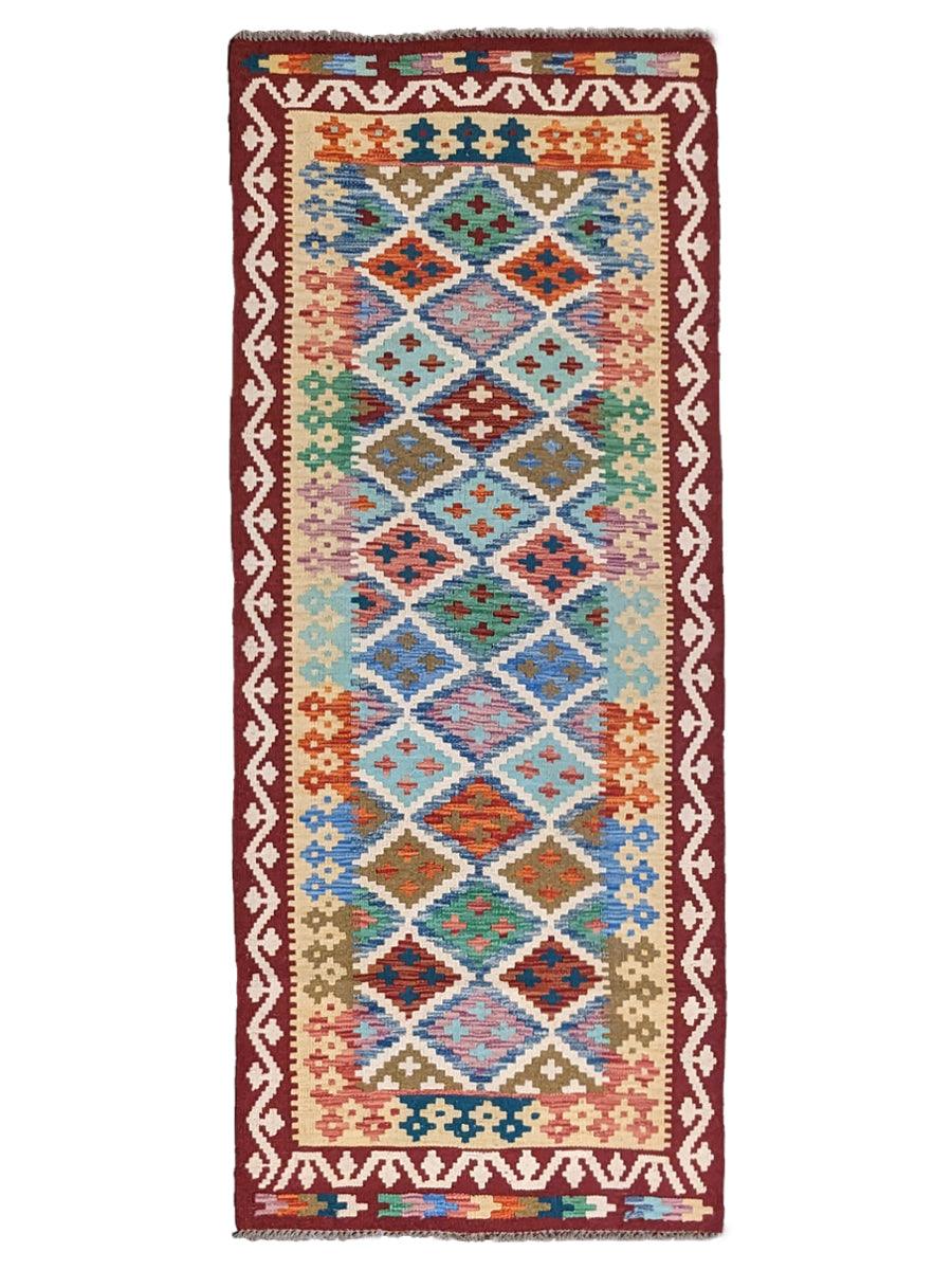 Afghan Maimana Kilim Runner