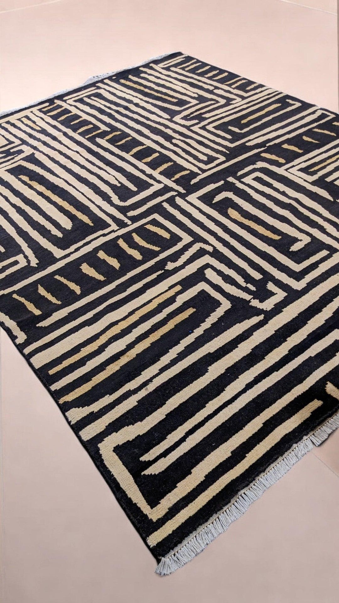 Zulu Hand Knotted Rug - Size: 9.10 x 8