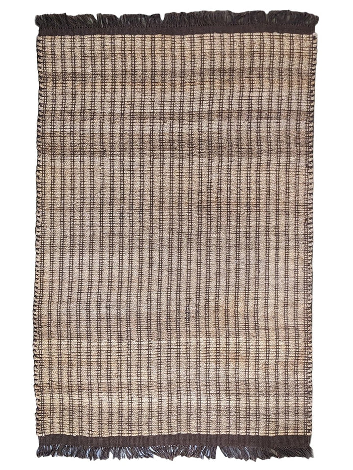 Flatweave Natural Jute Rug - Size: 8.1 x 5.1