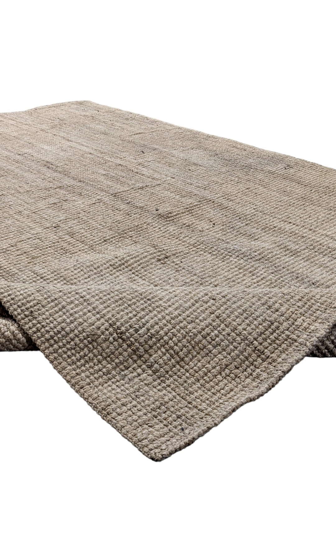 Loop Natural Jute Rug - Size: 7.4 x 5.2