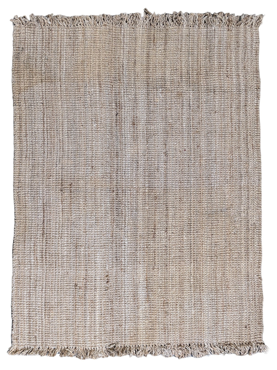 Chunky Natural Jute Rug - Size: 7.4 x 5.3