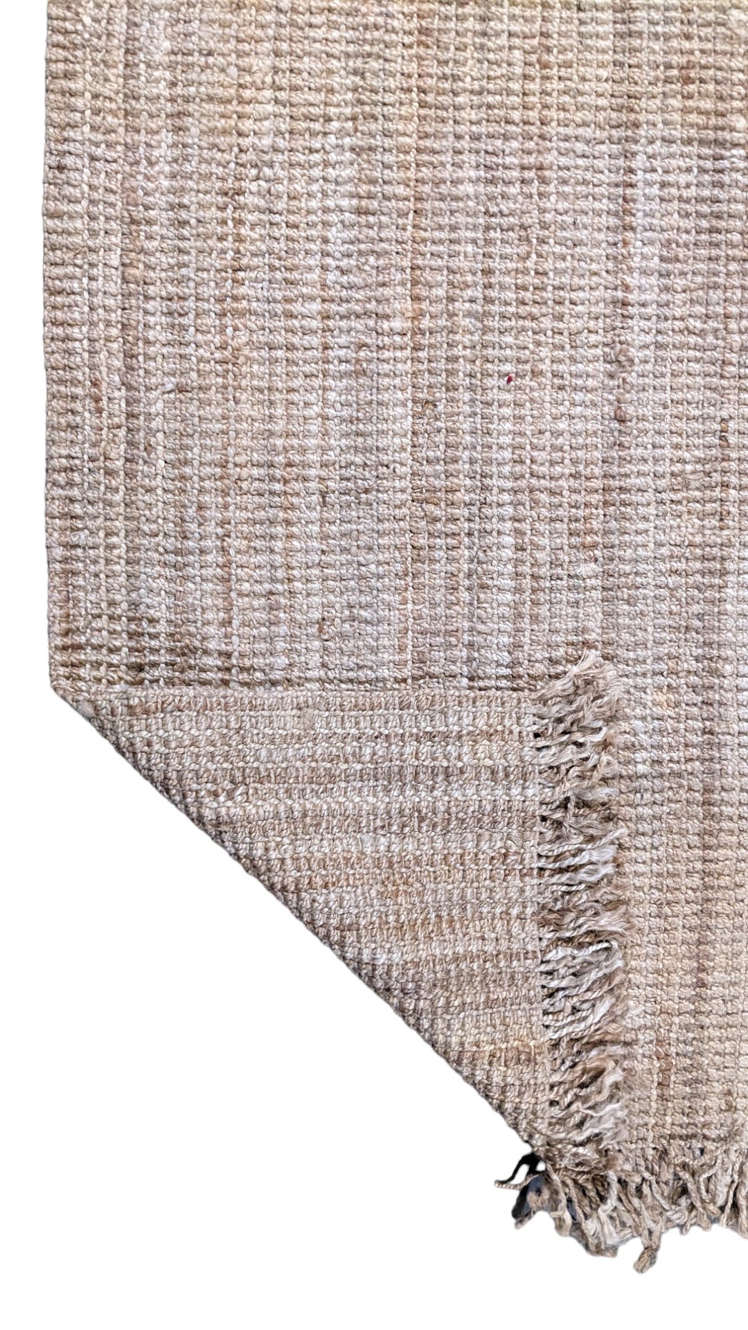 Chunky Natural Jute Rug - Size: 7.4 x 5.3