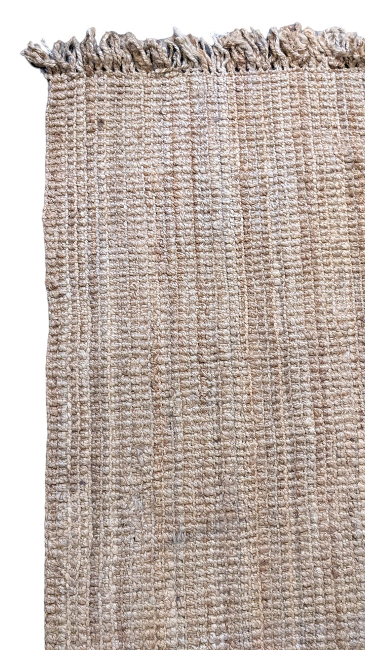 Chunky Natural Jute Rug - Size: 7.4 x 5.3