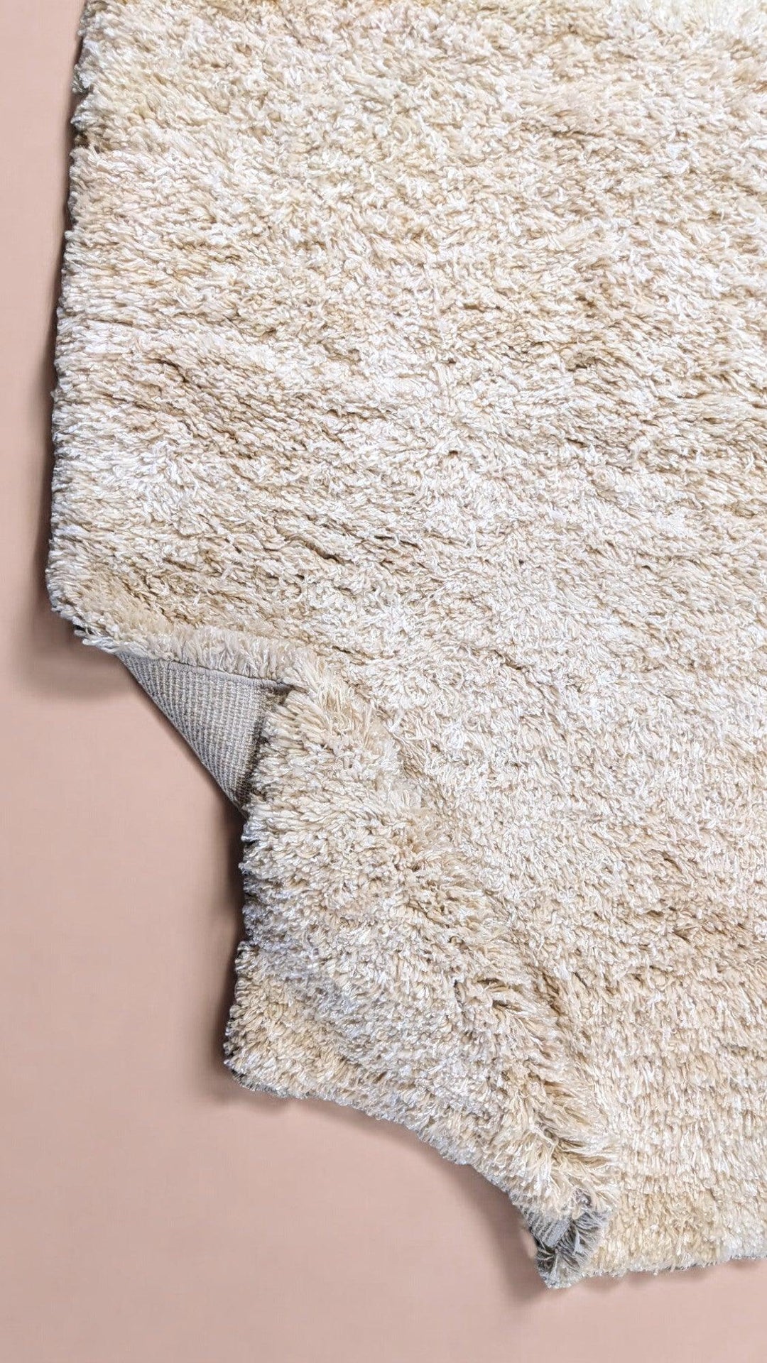 Axiom Shaggy Hand Knotted Rug - Size: 9 x 6.4