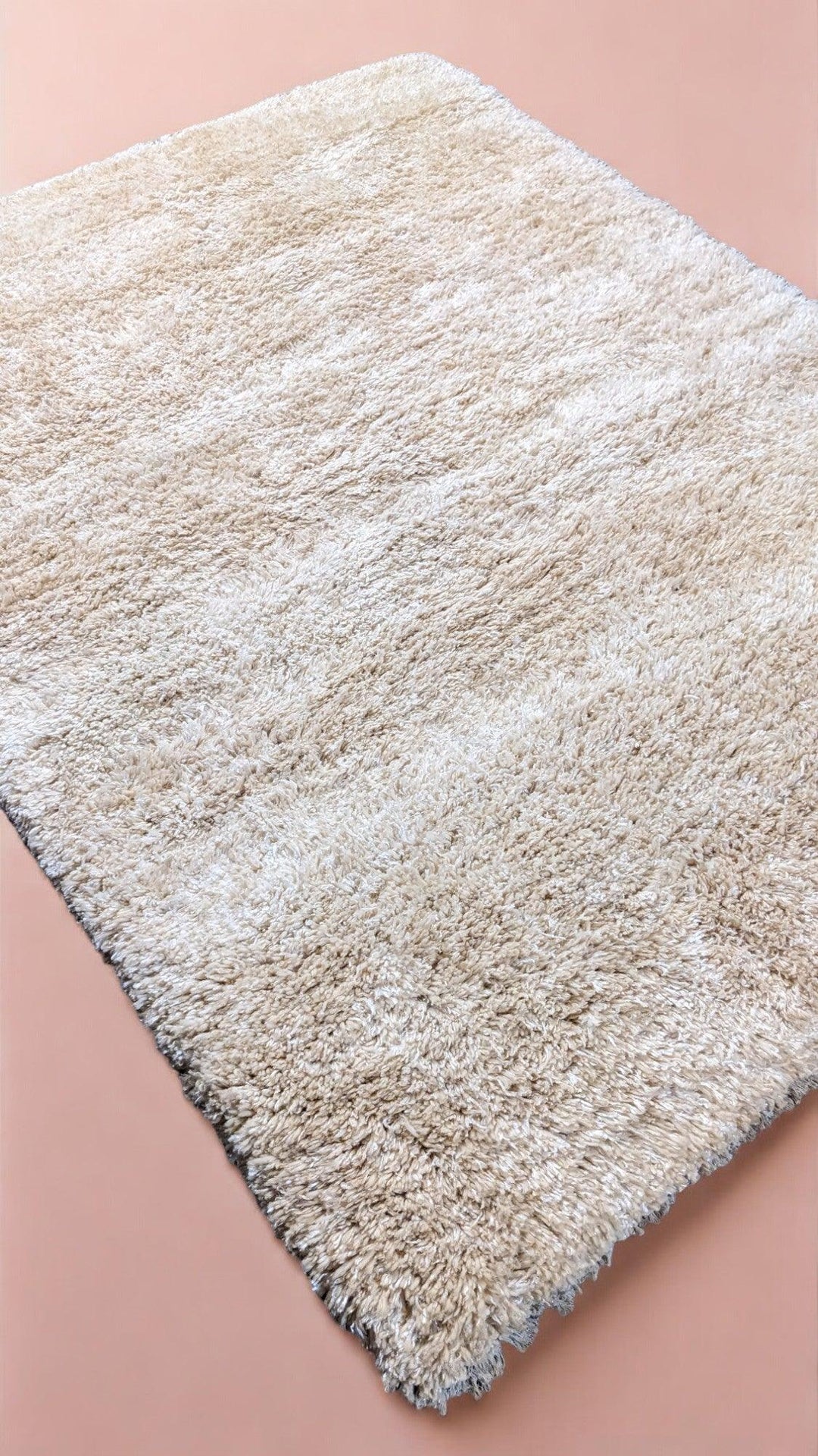 Lumen Shaggy Hand Knotted Rug - Size: 8.7 x 6.3
