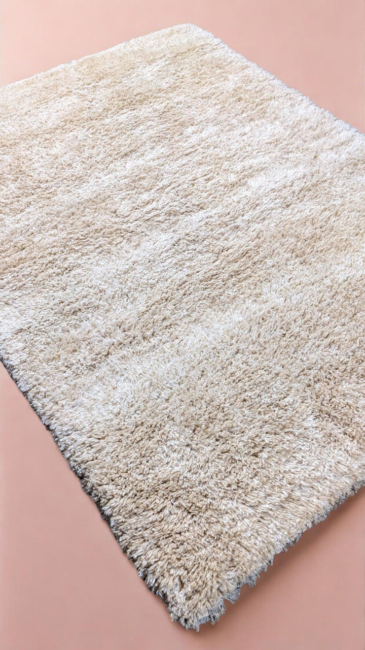 Lumen Shaggy Hand Knotted Rug - Size: 8.7 x 6.3