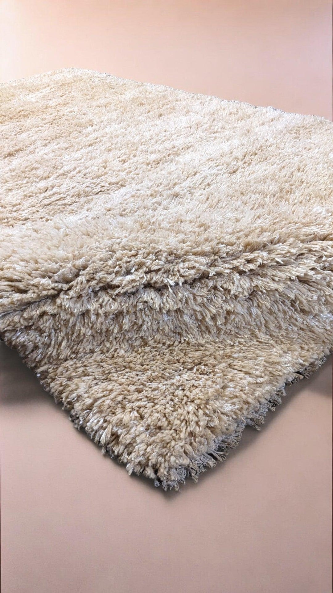 Lumen Shaggy Hand Knotted Rug - Size: 8.7 x 6.3