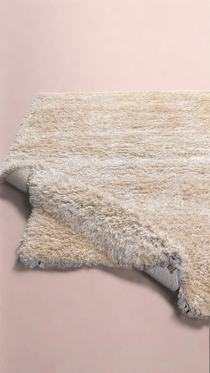 Lumen Shaggy Hand Knotted Rug - Size: 8.7 x 6.3