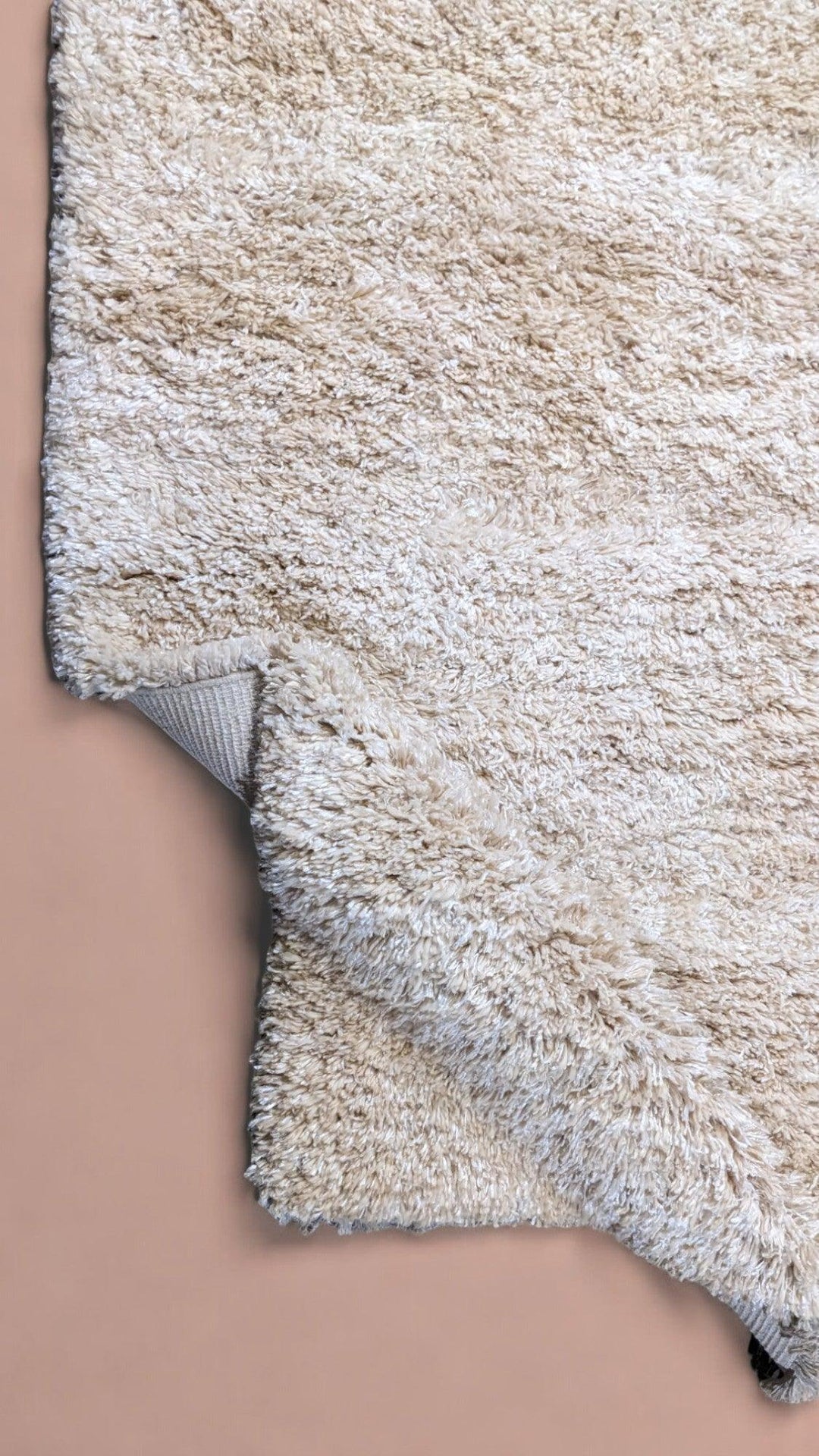 Lumen Shaggy Hand Knotted Rug - Size: 8.7 x 6.3
