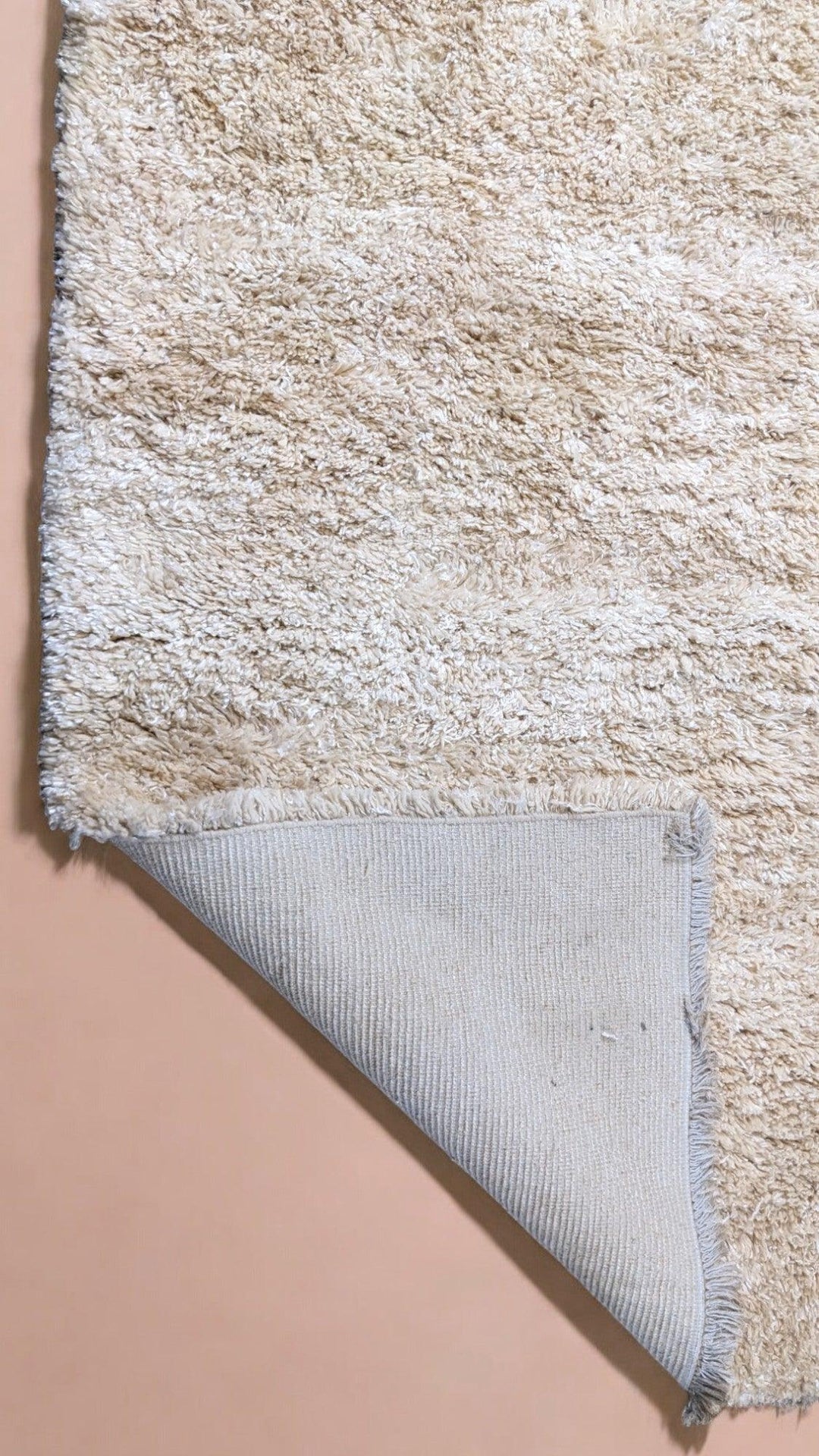 Lumen Shaggy Hand Knotted Rug - Size: 8.7 x 6.3