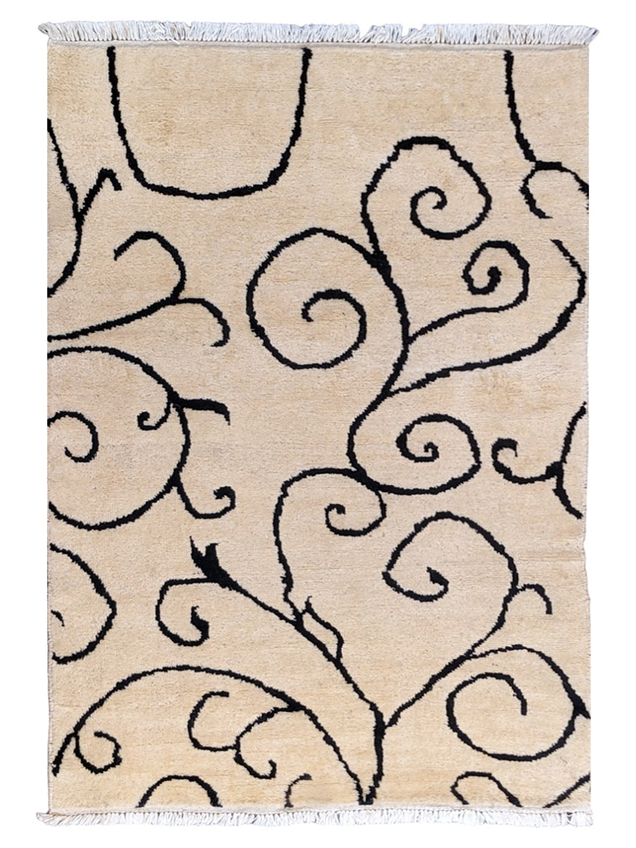 Lynx Hand Knotted Rug - Size: 6 x 4