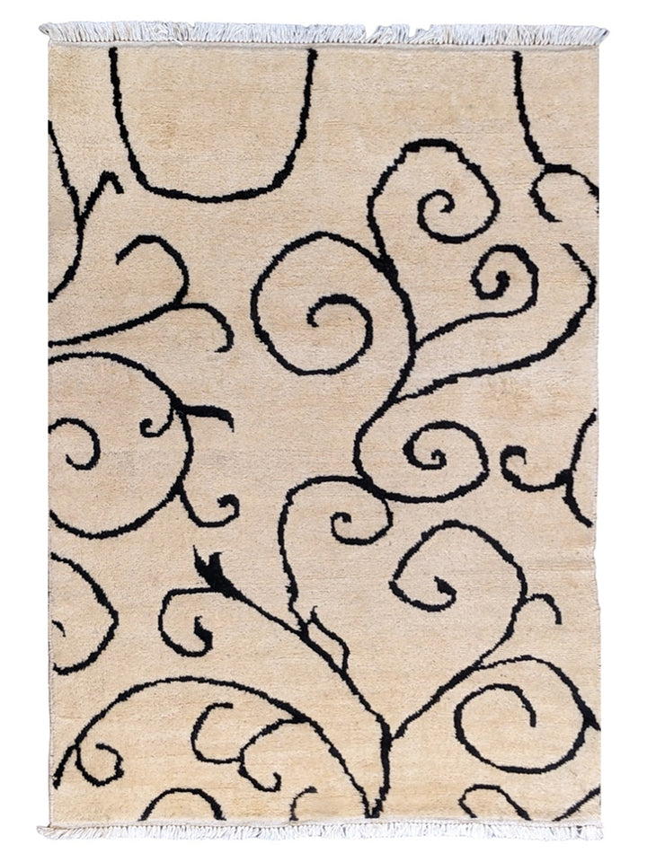 Lynx Hand Knotted Rug - Size: 6 x 4