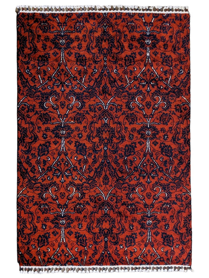 Camelot Modern Chobi Silk & Wool Rug - Size: 6.1 x 4.2