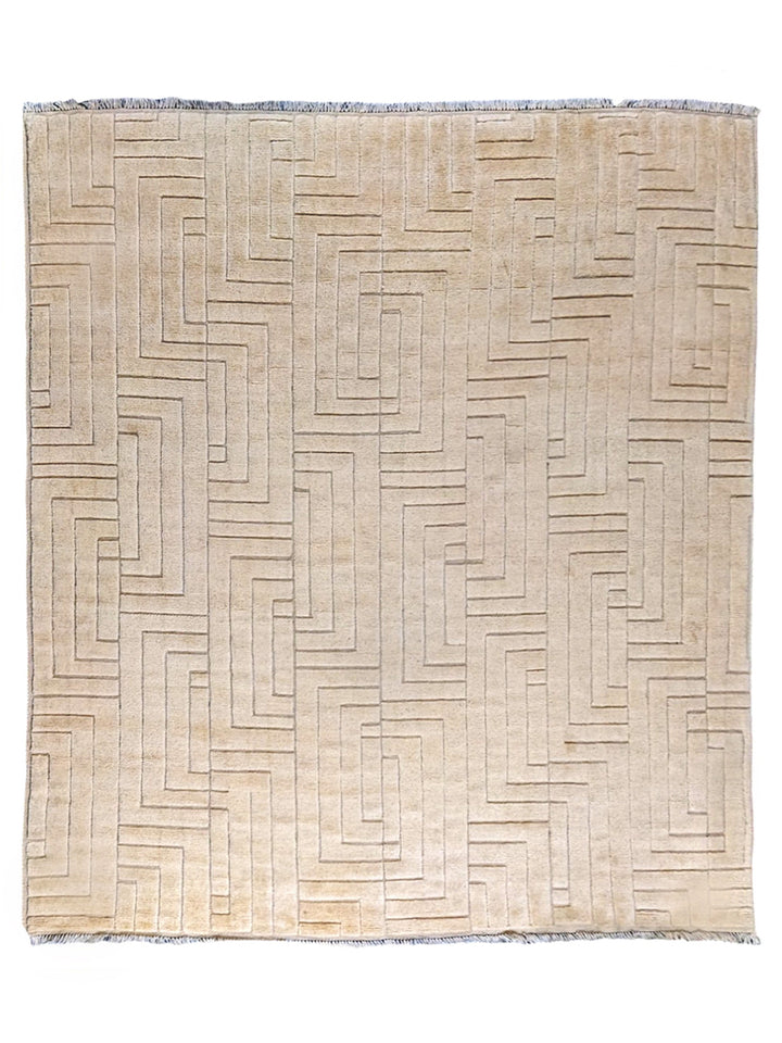 Zeva Hand Knotted Rug - Size: 8.6 x 10