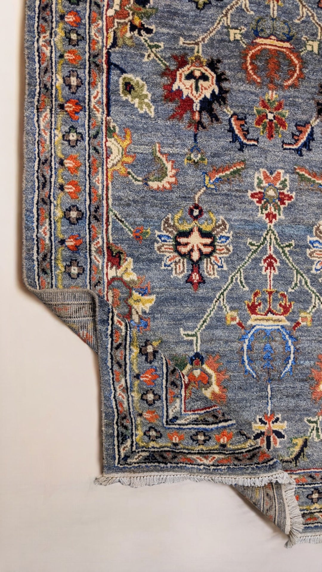 Cove Pak Persian Overdyed Hand Knotted Wool Rug - Size: 7.2 x 5