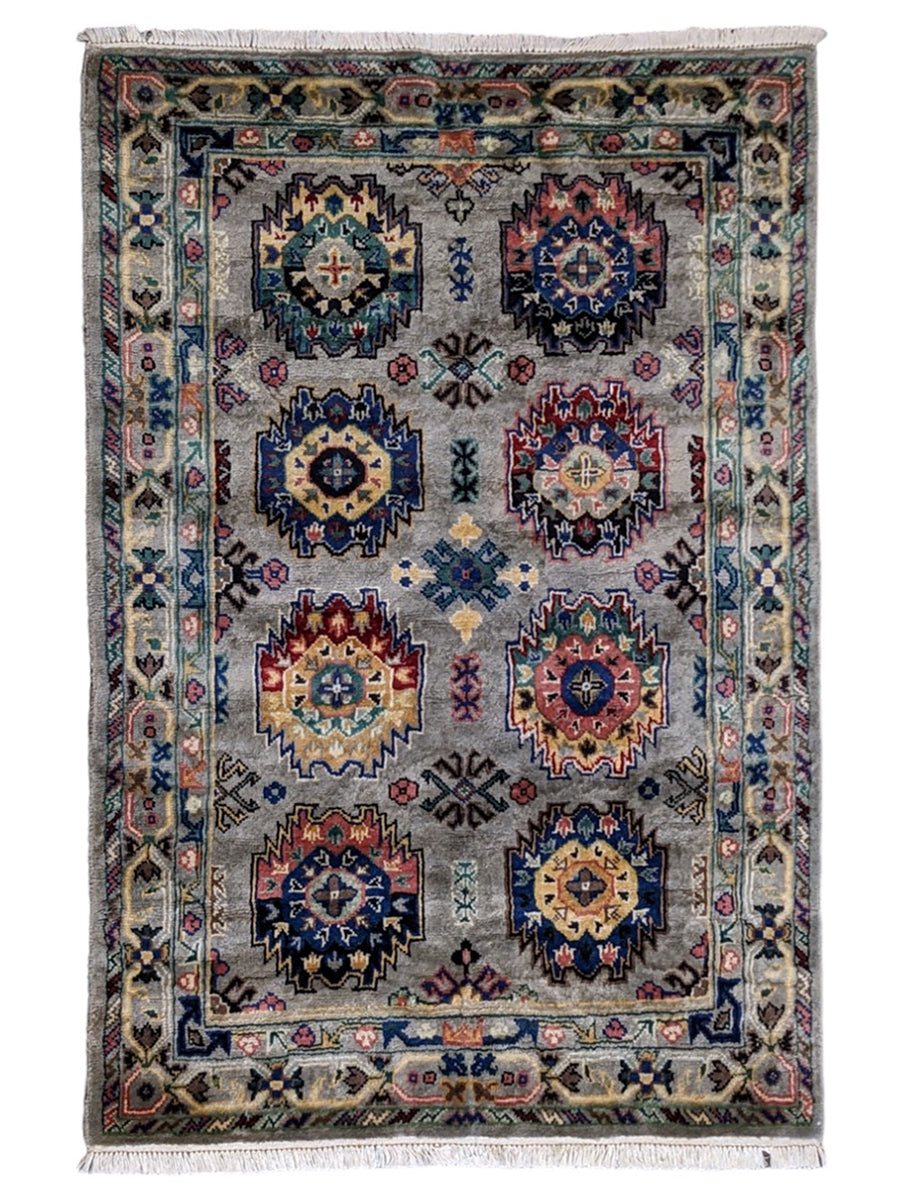 Embera Pak Persian Overdyed Hand Knotted Wool Rug - Size: 6 x 4