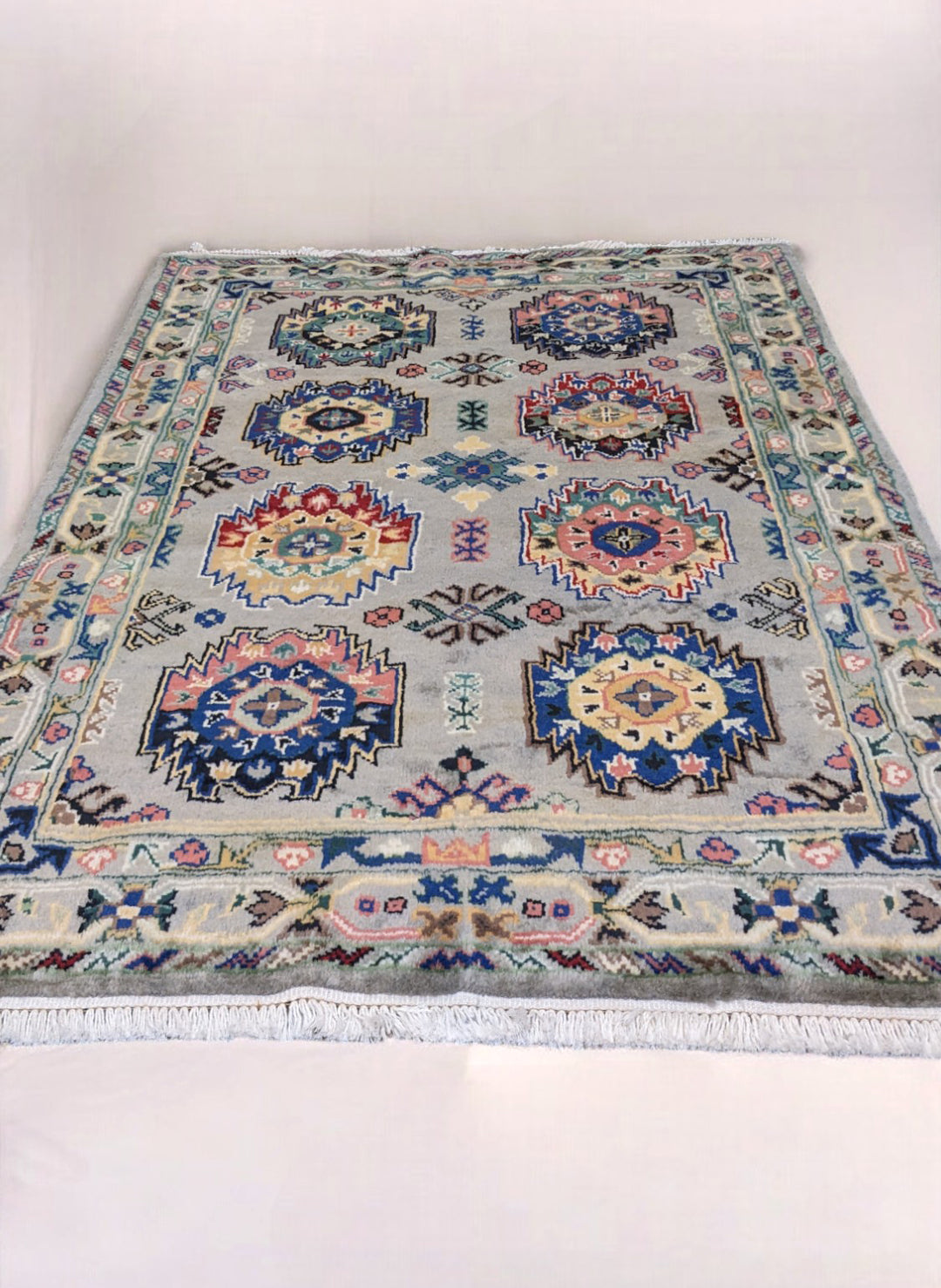 Embera Pak Persian Overdyed Hand Knotted Wool Rug - Size: 6 x 4