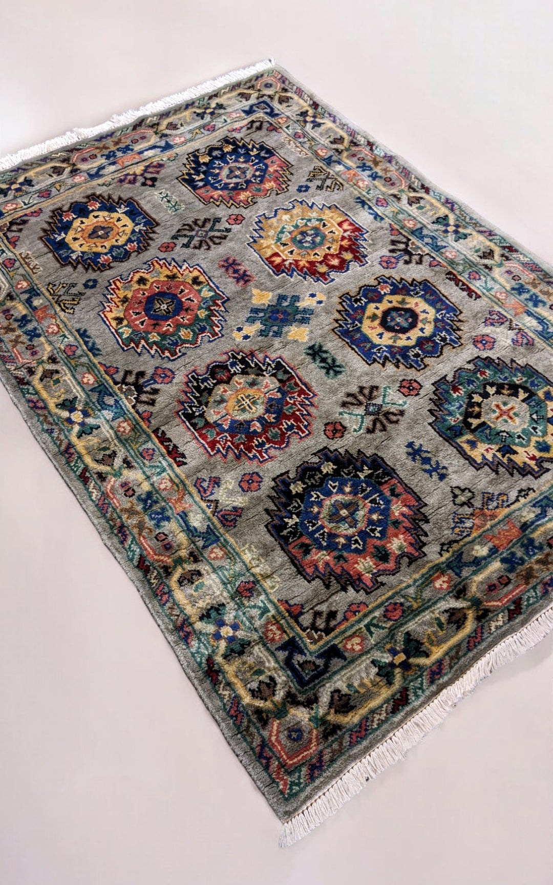 Embera Pak Persian Overdyed Hand Knotted Wool Rug - Size: 6 x 4