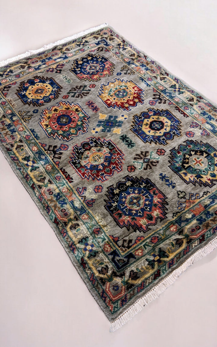 Embera Pak Persian Overdyed Hand Knotted Wool Rug - Size: 6 x 4