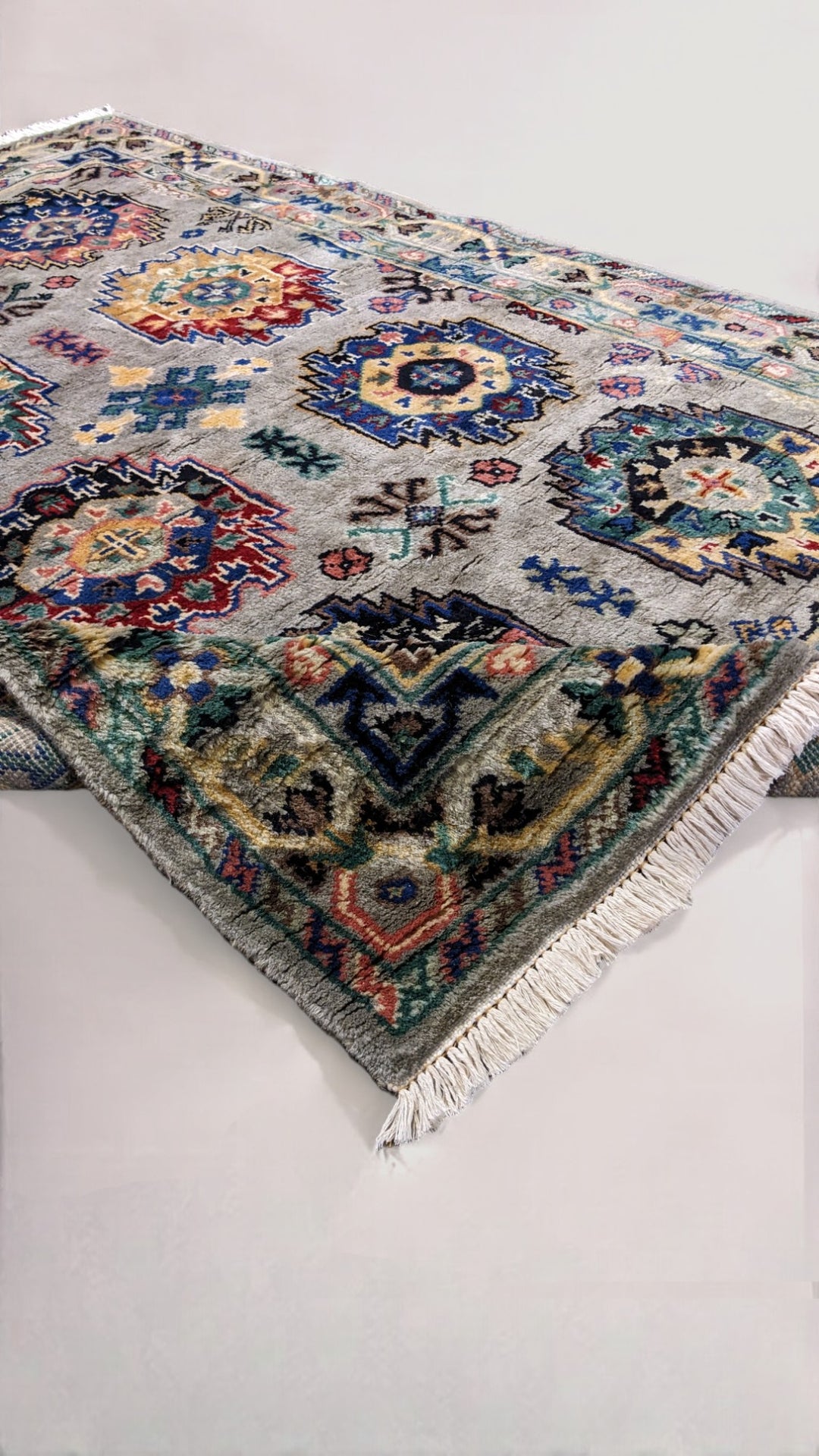 Embera Pak Persian Overdyed Hand Knotted Wool Rug - Size: 6 x 4