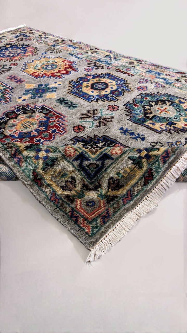 Embera Pak Persian Overdyed Hand Knotted Wool Rug - Size: 6 x 4