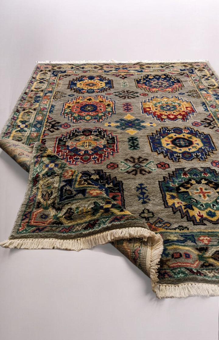 Embera Pak Persian Overdyed Hand Knotted Wool Rug - Size: 6 x 4