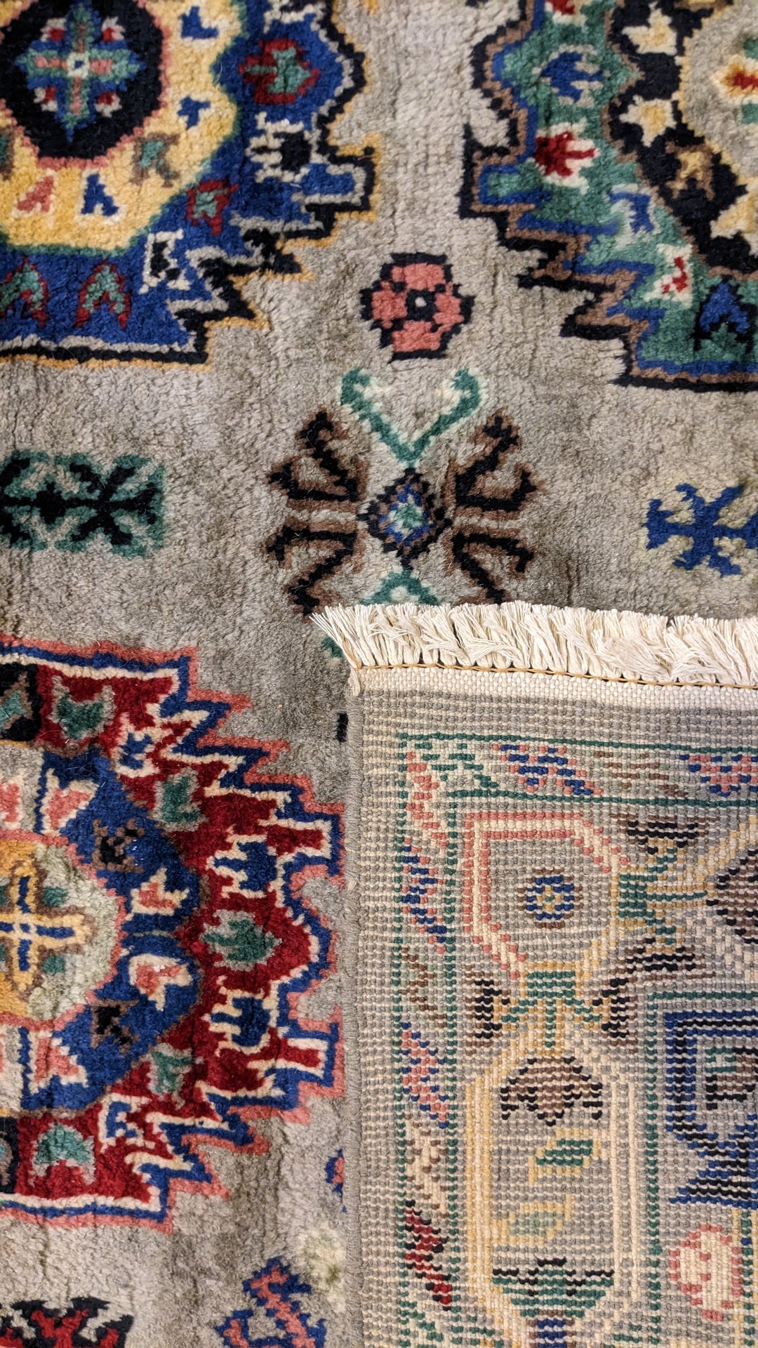 Embera Pak Persian Overdyed Hand Knotted Wool Rug - Size: 6 x 4