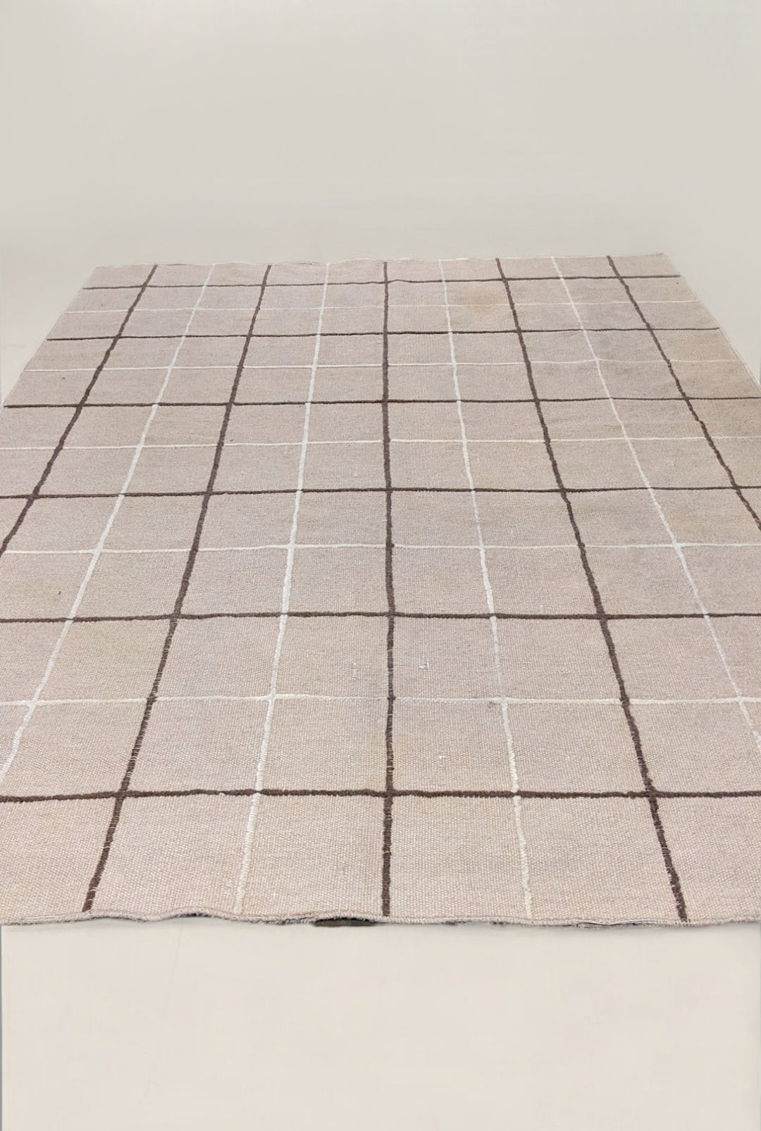 Modern Flatweave Rug - Size: 9.6 x 6.8