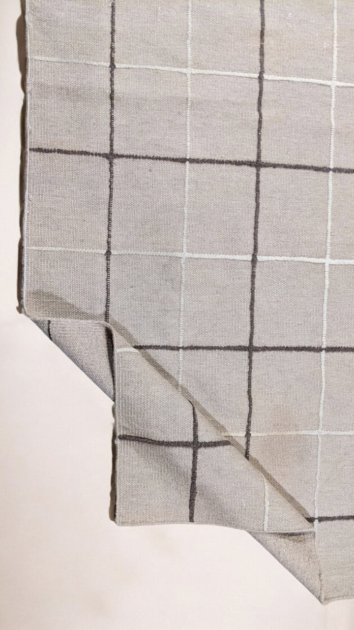 Modern Flatweave Rug - Size: 9.6 x 6.8