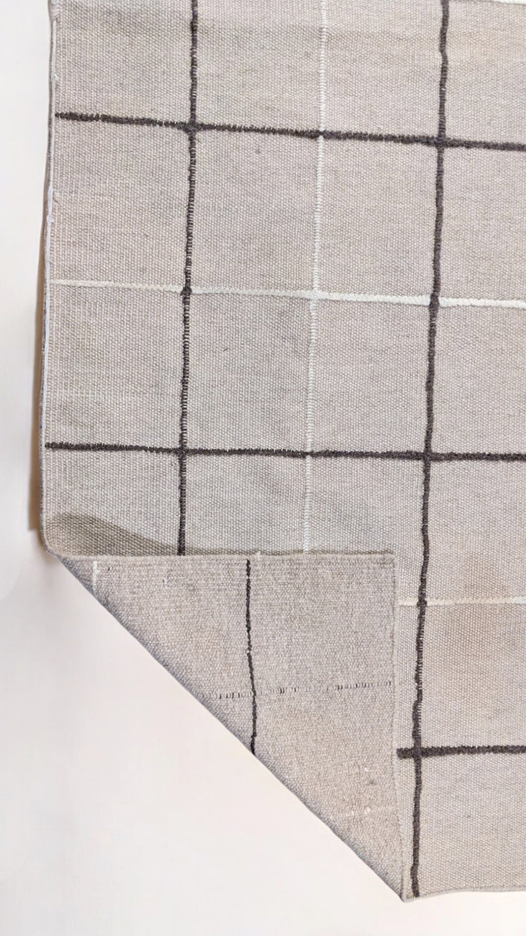 Modern Flatweave Rug - Size: 9.6 x 6.8